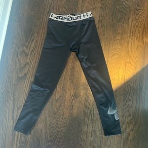 Under Armour, cold gear, leggings youth large